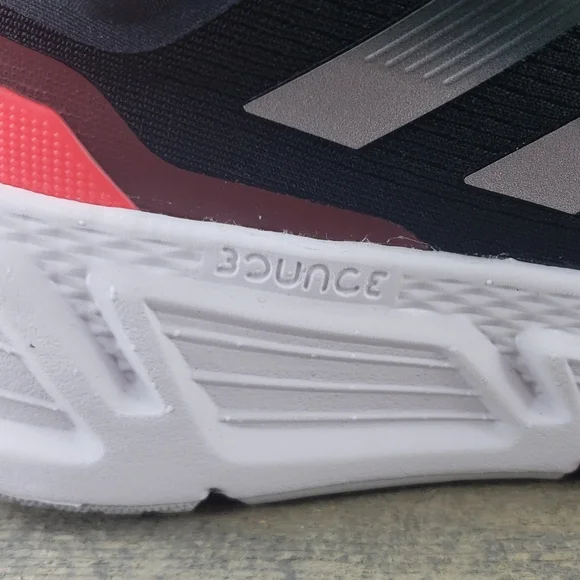 adidas Questar Men's Running Casual Sneakers Black White - Picture 7 of 10